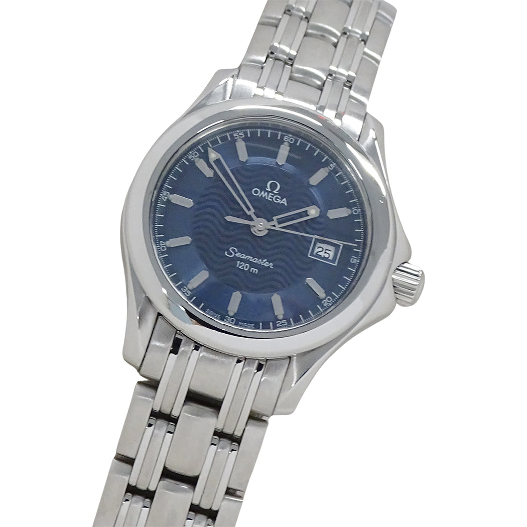 OMEGA オメガ シーマスター 2571.81 レディース 腕時計 クオーツ QZ ステンレス 磨き済み【中古】