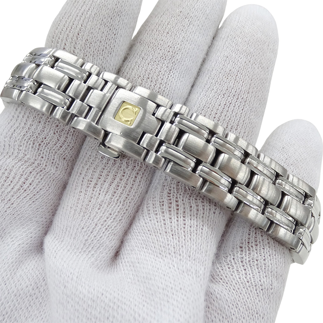 OMEGA オメガ シーマスター 2571.81 レディース 腕時計 クオーツ QZ ステンレス 磨き済み【中古】