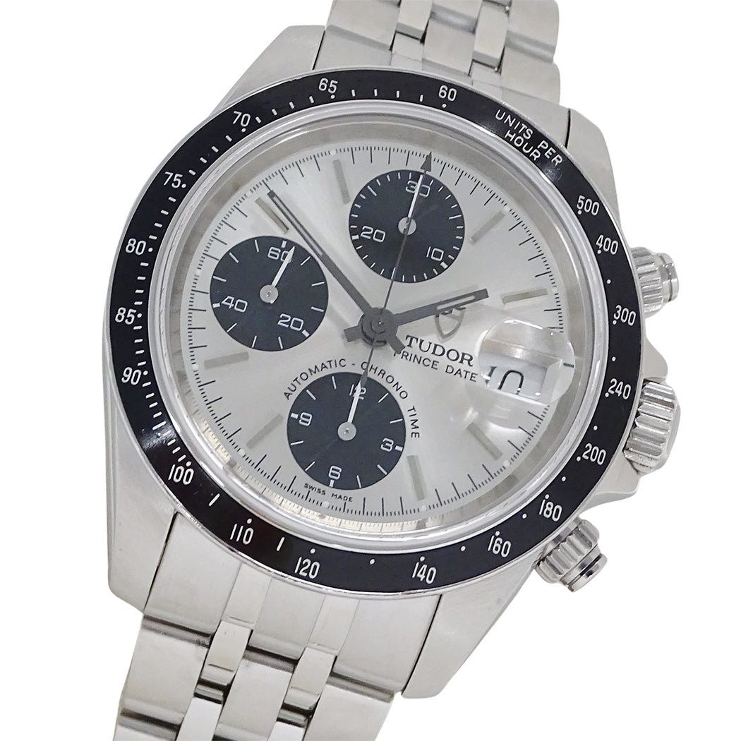 TUDOR チューダー プリンスデイト クロノタイム 79260 メンズ 腕時計 自動巻き AT ステンレス 磨き済み 【中古】