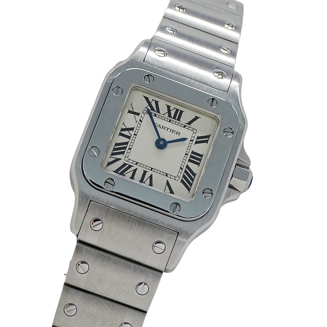 Cartier カルティエ サントスガルベ SM W20056D6 レディース 腕時計 クオーツ QZ ステンレス 磨き済み【中古】