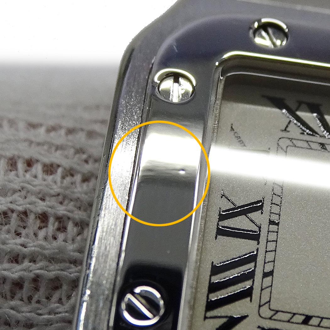 Cartier カルティエ サントスガルベ SM W20056D6 レディース 腕時計 クオーツ QZ ステンレス 磨き済み【中古】