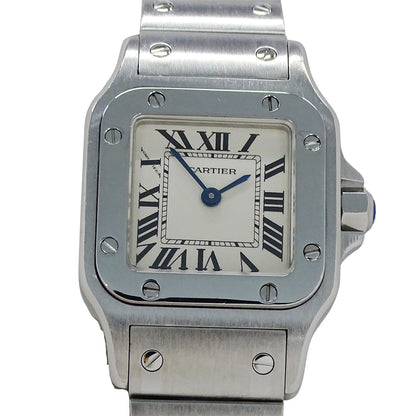 Cartier カルティエ サントスガルベ SM W20056D6 レディース 腕時計 クオーツ QZ ステンレス 磨き済み【中古】