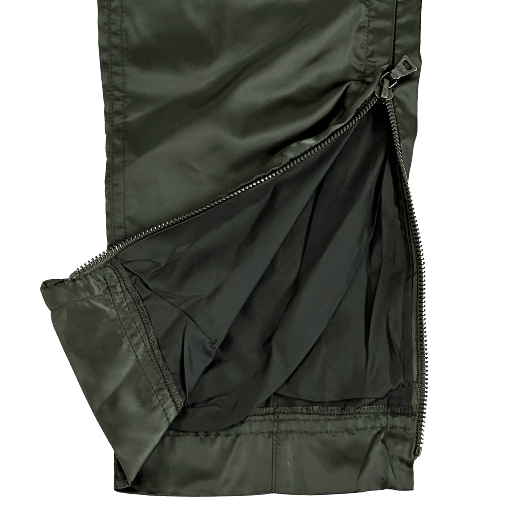 PRADA プラダ カーゴパンツ スポーツ カーキグリーン ナイロン レディース 【中古】