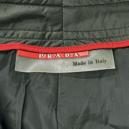PRADA プラダ カーゴパンツ スポーツ カーキグリーン ナイロン レディース 【中古】