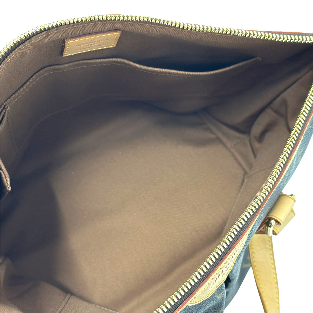 LOUIS VUITTON ルイ・ヴィトン パレルモPM 2wayバッグ モノグラム ブラウン ゴールド金具 M40145 レディース 【中古】