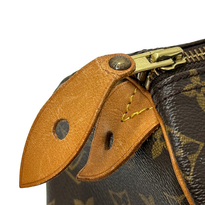 LOUIS VUITTON ルイ・ヴィトン スピーディ40 ボストンバッグ モノグラム ブラウン ゴールド金具 M41522 【中古】
