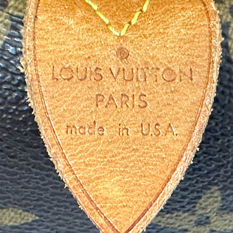 LOUIS VUITTON ルイ・ヴィトン スピーディ40 ボストンバッグ モノグラム ブラウン ゴールド金具 M41522 【中古】