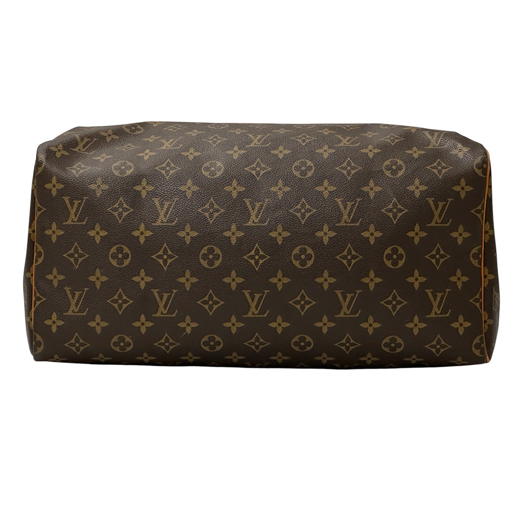LOUIS VUITTON ルイ・ヴィトン スピーディ40 ボストンバッグ モノグラム ブラウン ゴールド金具 M41522 【中古】