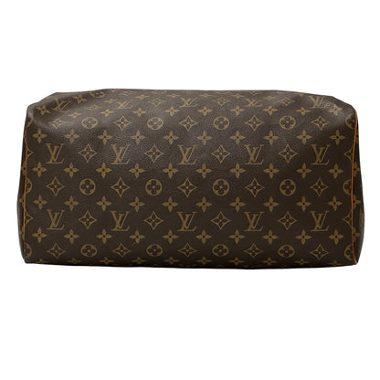 LOUIS VUITTON ルイ・ヴィトン スピーディ40 ボストンバッグ モノグラム ブラウン ゴールド金具 M41522 【中古】