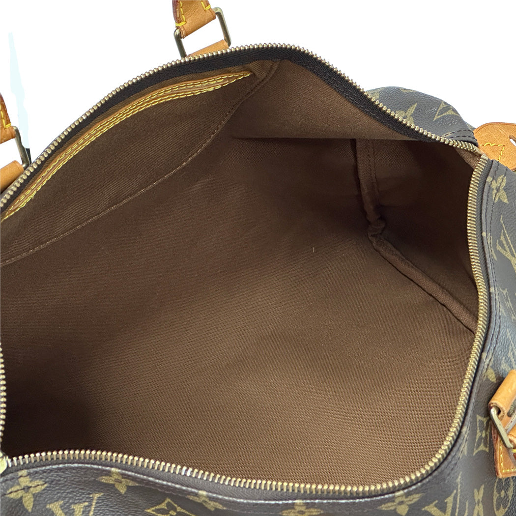 LOUIS VUITTON ルイ・ヴィトン スピーディ40 ボストンバッグ モノグラム ブラウン ゴールド金具 M41522 【中古】
