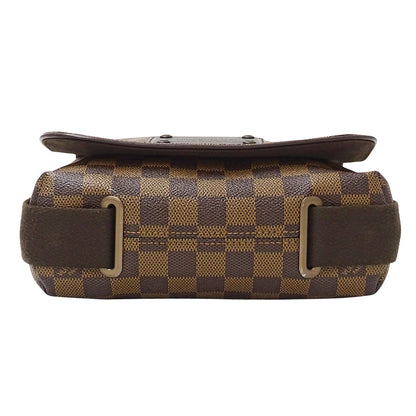 LOUIS VUITTON ルイ・ヴィトン ブルックリン PM ショルダーバッグ ダミエ N51210 メンズ 【中古】
