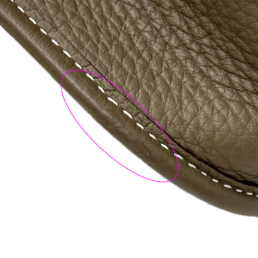 HERMES エルメス エブリン TPM ショルダーバッグ エトゥープ ゴールド金具 ネイビー グレー トリヨンクレマンス レディース 【中古】