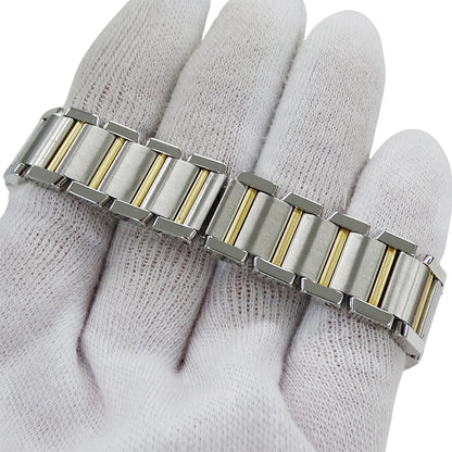 Cartier カルティエ タンクフランセーズ SM W51007Q4 レディース 腕時計 クオーツ QZ SS YG 磨き済み【中古】