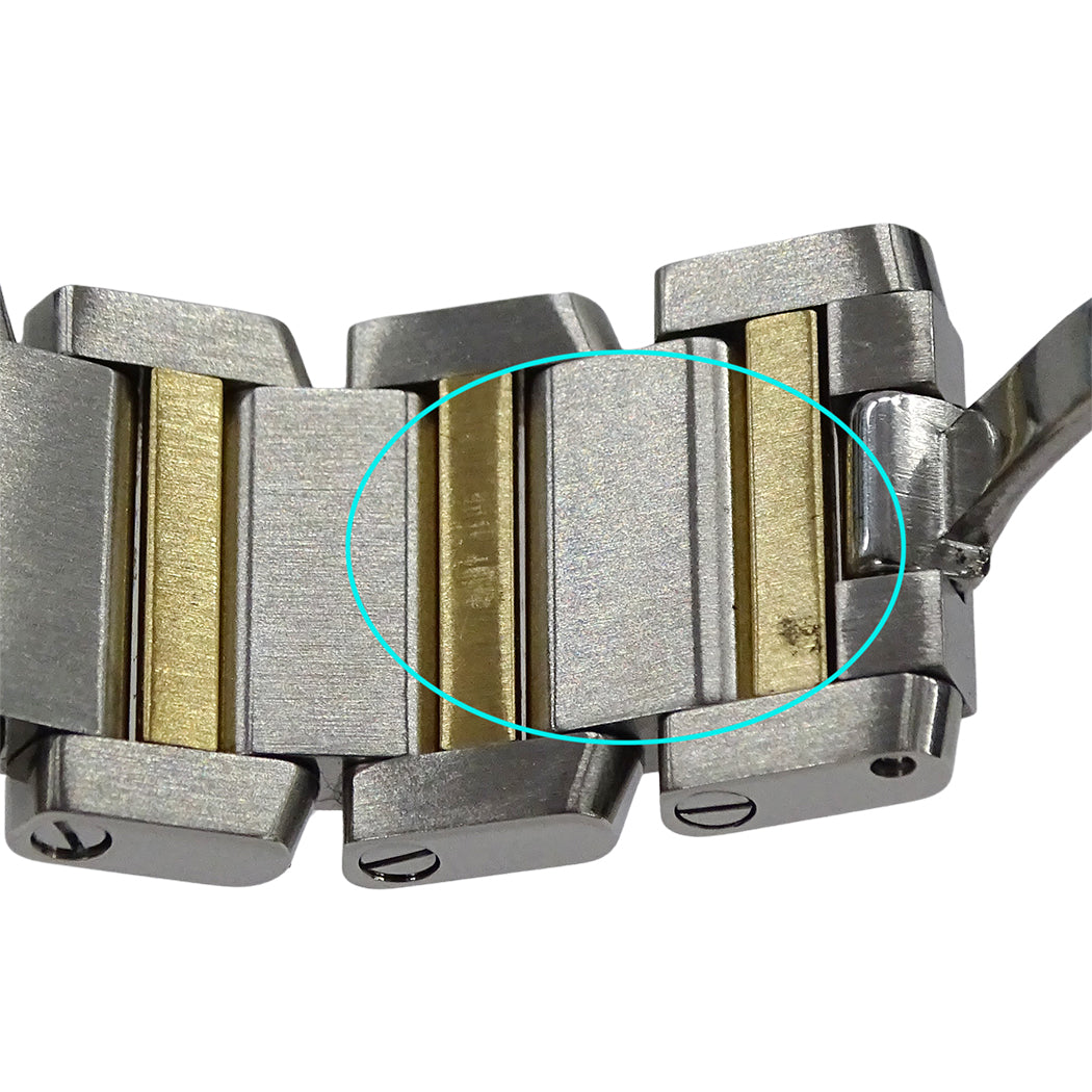 Cartier カルティエ タンクフランセーズ SM W51007Q4 レディース 腕時計 クオーツ QZ SS YG 磨き済み【中古】