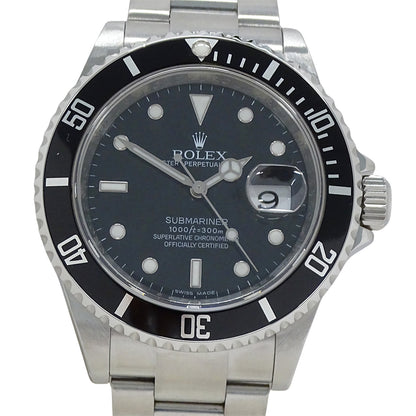 ROLEX ロレックス サブマリーナ デイト 16610 V番 メンズ 腕時計 自動巻き AT ステンレス 磨き済み【中古】