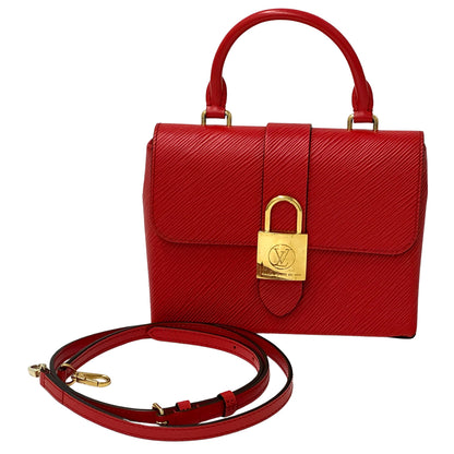 LOUIS VUITTON ルイ・ヴィトン ロッキー BB 2wayバッグ エピ コクリコ レッド M44322 レディース 【中古】