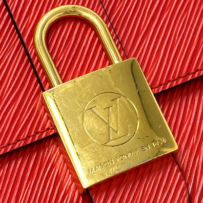 LOUIS VUITTON ルイ・ヴィトン ロッキー BB 2wayバッグ エピ コクリコ レッド M44322 レディース 【中古】