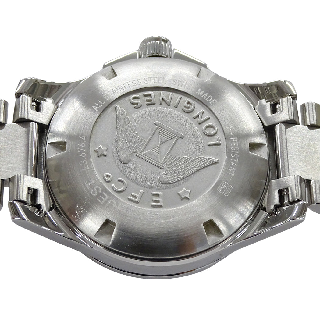 LONGINES ロンジン コンクエスト L3.676.4 メンズ 腕時計 デイト 自動巻き SS 磨き済み【中古】