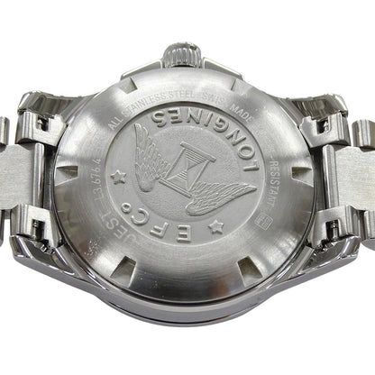LONGINES ロンジン コンクエスト L3.676.4 メンズ 腕時計 デイト 自動巻き SS 磨き済み【中古】