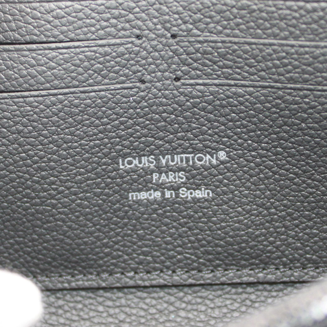 LOUIS VUITTON ルイ・ヴィトン ジッピー ウォレット 長財布 ホリゾンタル ブラック M28742 メンズ 【中古】