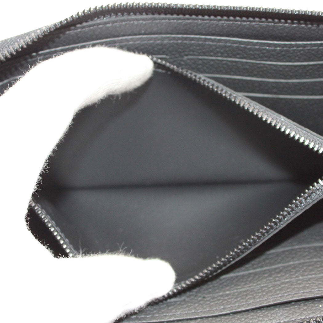 LOUIS VUITTON ルイ・ヴィトン ジッピー ウォレット 長財布 ホリゾンタル ブラック M28742 メンズ 【中古】