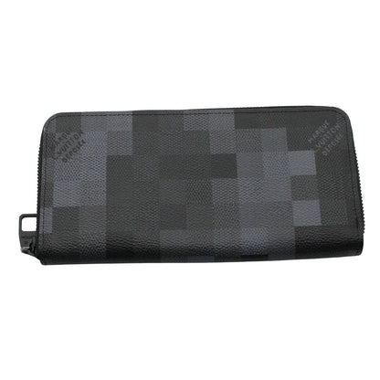 LOUIS VUITTON ルイ・ヴィトン ジッピー ウォレット 長財布 ホリゾンタル ブラック M28742 メンズ 【中古】