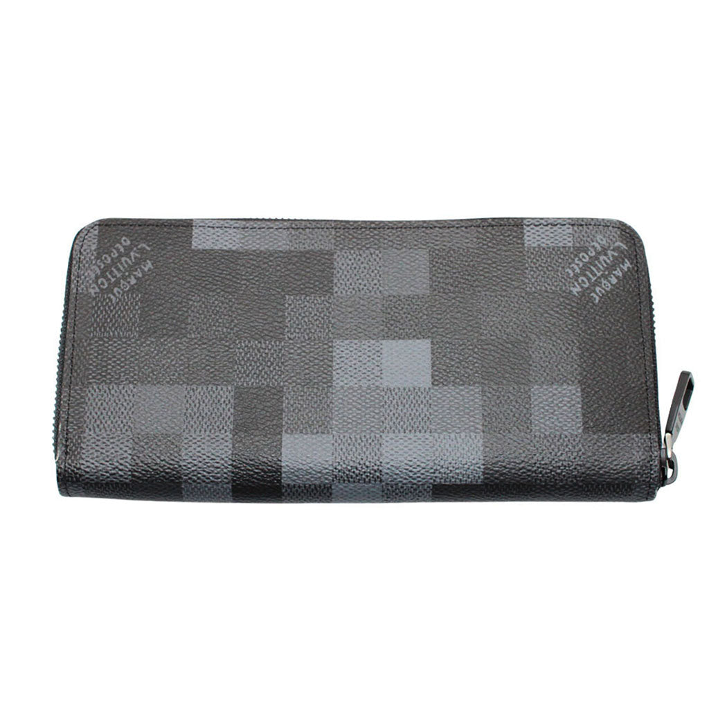 LOUIS VUITTON ルイ・ヴィトン ジッピー ウォレット 長財布 ホリゾンタル ブラック M28742 メンズ 【中古】