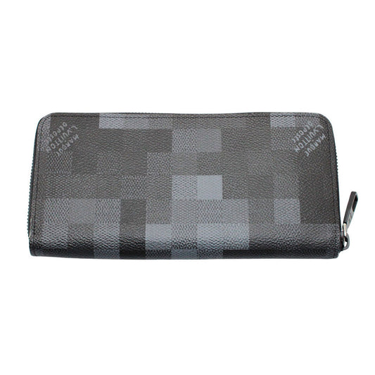 LOUIS VUITTON ルイ・ヴィトン ジッピー ウォレット 長財布 ホリゾンタル ブラック M28742 メンズ 【中古】
