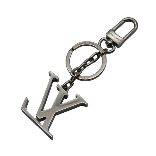 LOUIS VUITTON ルイ・ヴィトン LVイニシャル キーホルダー シルバー レディース メンズ M01192 【中古】