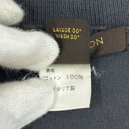 LOUIS VUITTON ルイ・ヴィトン ポロシャツ L ダークグレー コットン メンズ 【中古】