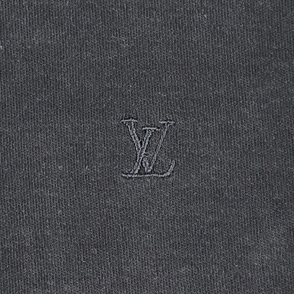 LOUIS VUITTON ルイ・ヴィトン ポロシャツ L ダークグレー コットン メンズ 【中古】