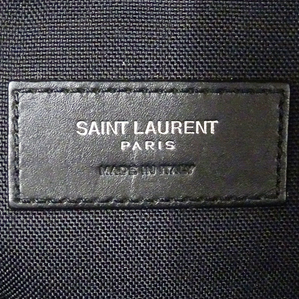 SAINT LAURENT サンローラン クラシックシティカリフォルニアバックパック リュック ブラック 437087 キャンバス レディース メンズ 【中古】