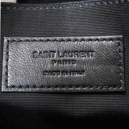 SAINT LAURENT サンローラン パリ ジップタブレットホルダー クラッチ・セカンドバッグ ブラック 683865 レザー メンズ 【中古】
