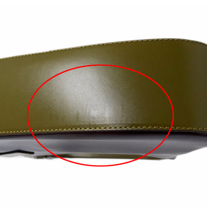 Ferragamo フェラガモ ショルダーバッグ ブラウン カーキ レザー レディース 【中古】