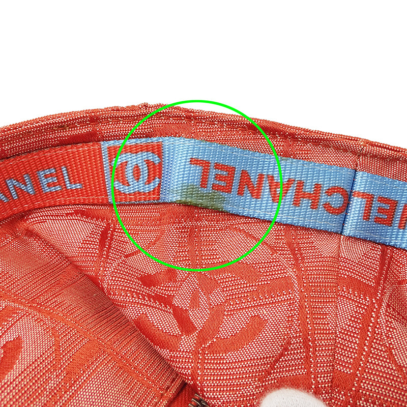CHANEL シャネル トートバッグ ニュートラベル トートTGM レッド ナイロン レディース 【中古】