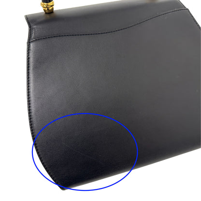 Cartier カルティエ パンテール ハンドバッグ ブラック ゴールド金具 レザー レディース おしゃれ 大人 おでかけ 豹【中古】