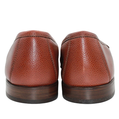 Ferragamo フェラガモ ヴァラ ローファー ブラウン ゴールド金具 レザー メンズ 【中古】