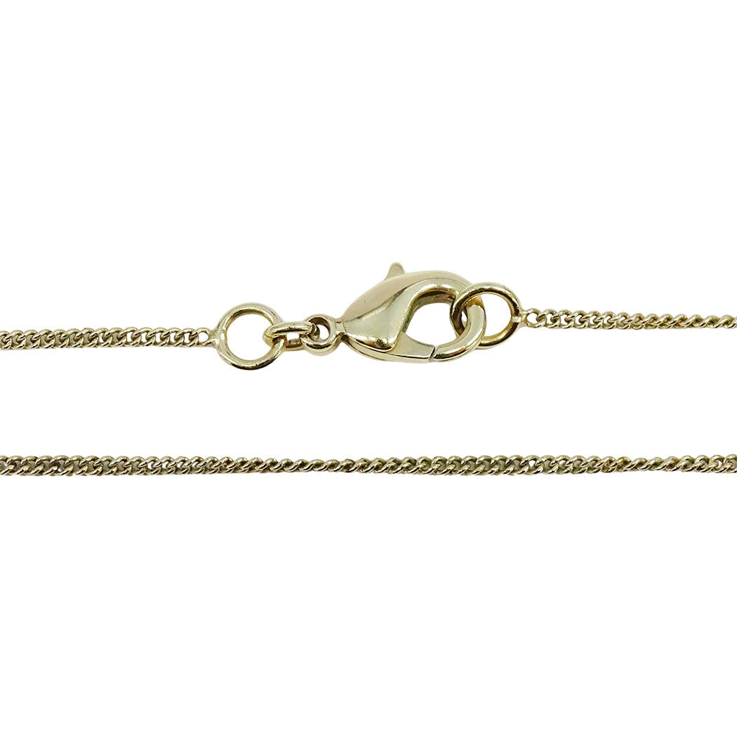 CHANEL シャネル ネックレス ラインストーン ゴールド レディース B12A刻印【中古】