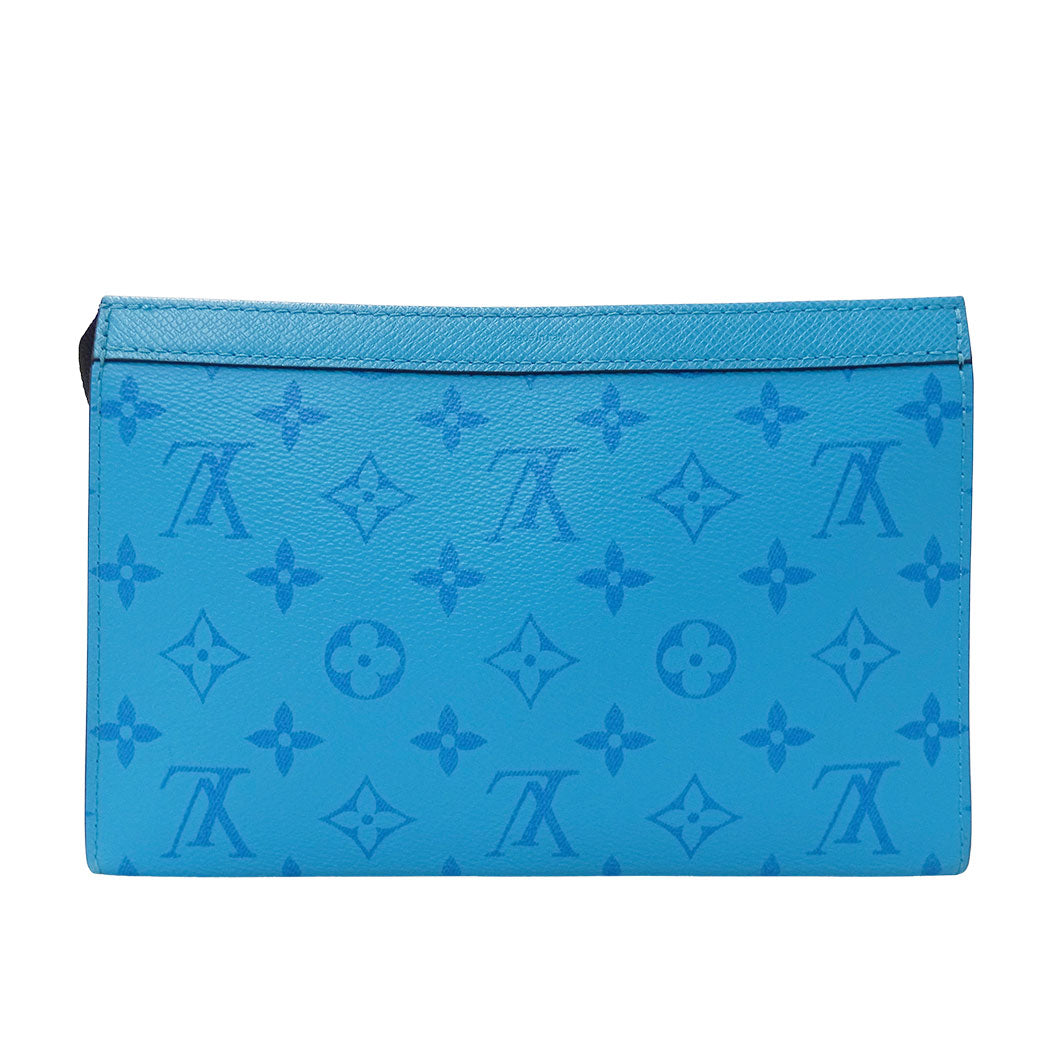 LOUIS VUITTON ルイ・ヴィトン ガストン・ウェアラブルウォレット ショルダーバッグ タイガラマ トロピカルブルー M27647 レディース メンズ 【中古】