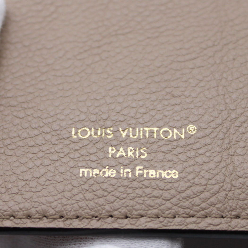 LOUIS VUITTON ルイ・ヴィトン ポルトフォイユ・クレア 二つ折り財布 アンプラント トゥルトレール M80152 モノグラムアンプラント レディース 【中古】