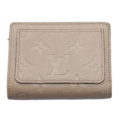 LOUIS VUITTON ルイ・ヴィトン ポルトフォイユ・クレア 二つ折り財布 アンプラント トゥルトレール M80152 モノグラムアンプラント レディース 【中古】