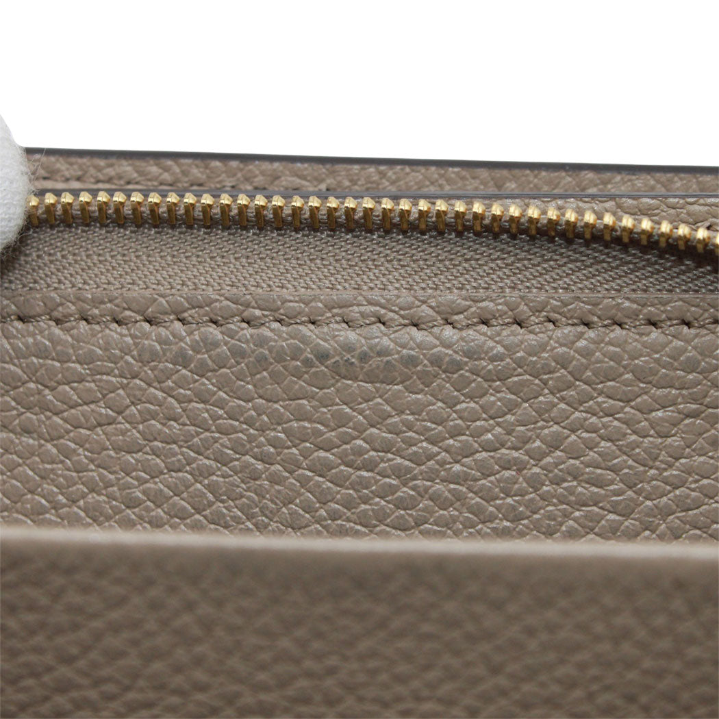 LOUIS VUITTON ルイ・ヴィトン ポルトフォイユ・クレア 二つ折り財布 アンプラント トゥルトレール M80152 モノグラムアンプラント レディース 【中古】