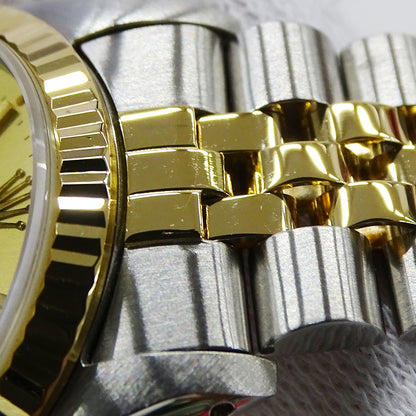 ROLEX ロレックス デイトジャスト 68273 95番台 ボーイズ 腕時計 自動巻き AT SS YG 磨き済み【中古】