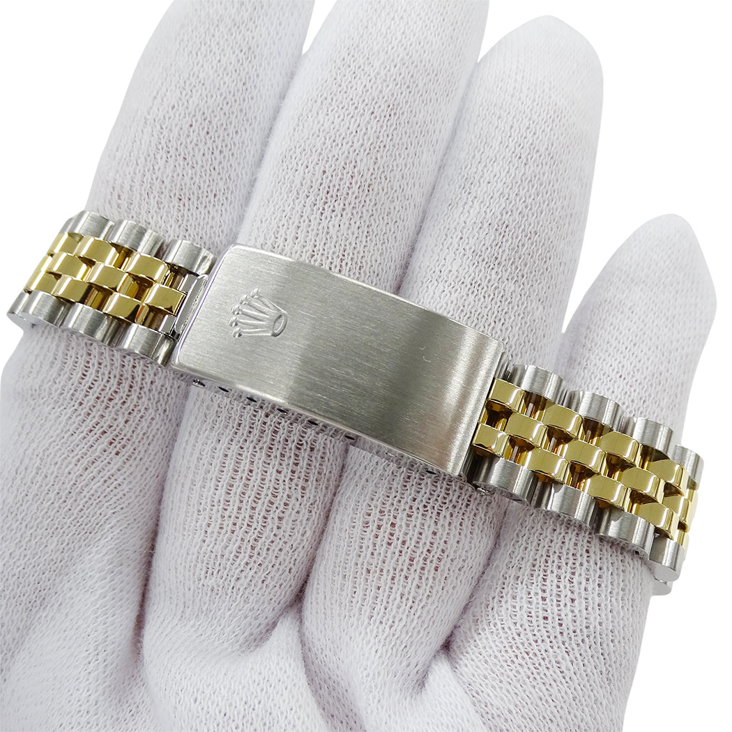 ROLEX ロレックス デイトジャスト 68273 95番台 ボーイズ 腕時計 自動巻き AT SS YG 磨き済み【中古】