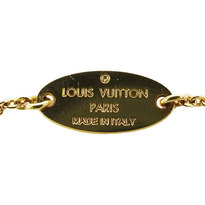 LOUIS VUITTON ルイ・ヴィトン ブラスレ・レイディ ラッキー ブレスレット GP ゴールド レッド レディース M64761 【中古】