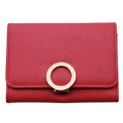 BVLGARI ブルガリ カードケース ブルガリブルガリ ピンク レザー レディース 【中古】