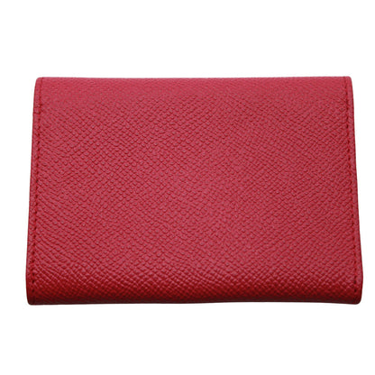 BVLGARI ブルガリ カードケース ブルガリブルガリ ピンク レザー レディース 【中古】