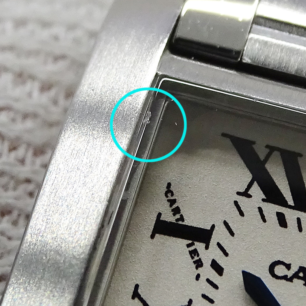 Cartier カルティエ タンクフランセーズ SM W51008Q3 レディース 腕時計 クオーツ QZ ステンレス 磨き済み【中古】