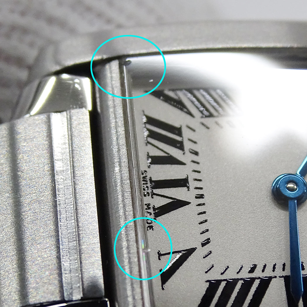 Cartier カルティエ タンクフランセーズ SM W51008Q3 レディース 腕時計 クオーツ QZ ステンレス 磨き済み【中古】