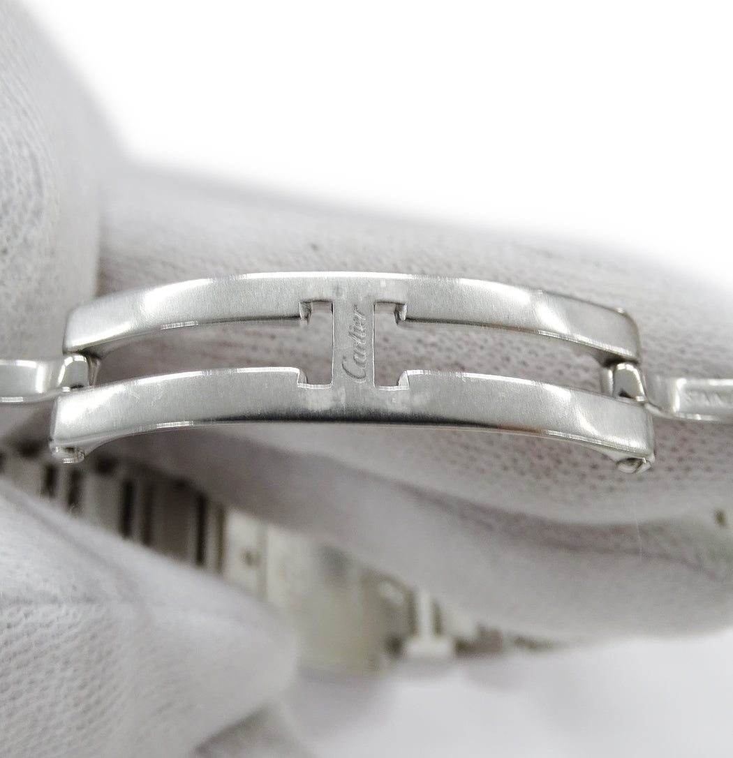 Cartier カルティエ タンクフランセーズ SM W51008Q3 レディース 腕時計 クオーツ QZ ステンレス 磨き済み【中古】